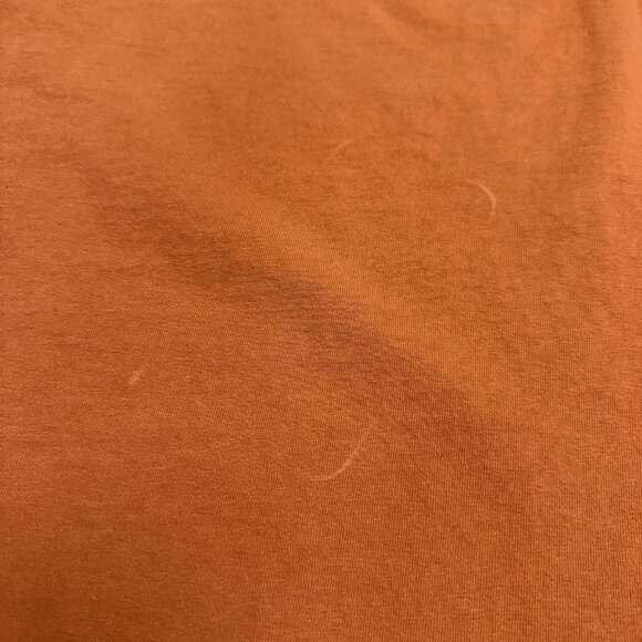 Vintage Old Guys Rule T Shirt Mens 3XL 26x29 Orange John Wayne Western - Picture 7 of 10